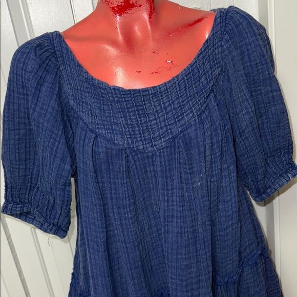 Free People - Mystery Land tunic dress top shirt blouse - Picture 5 of 8